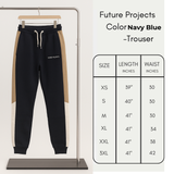 Future Projects Off-White & Camel Stripe Trouser