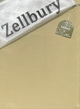 Beige fabric with Zellbury branding on a clear plastic bag