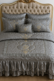Bridal embroidered bedding set (9pcs set)