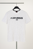 Airness RoundNeck White Printed T-Shirt