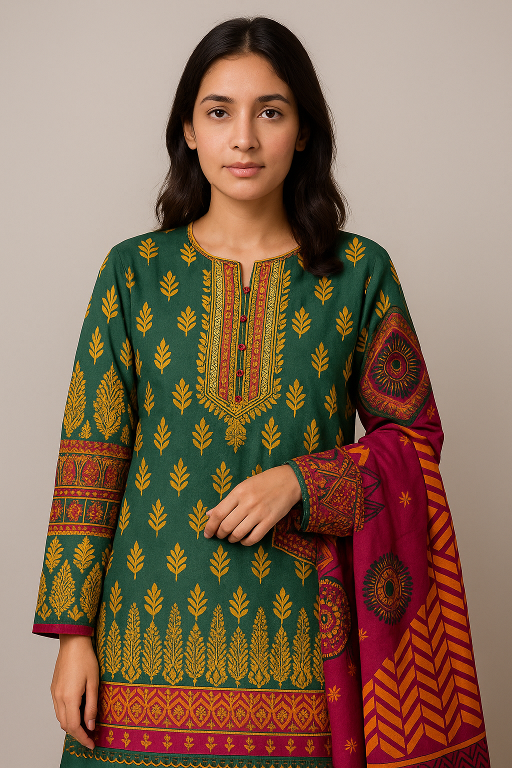 SANA SAFINAZ - Stitch 2PC Shirt Dupatta
