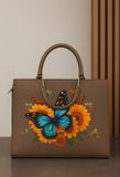 Butterfly Canvas Handbag