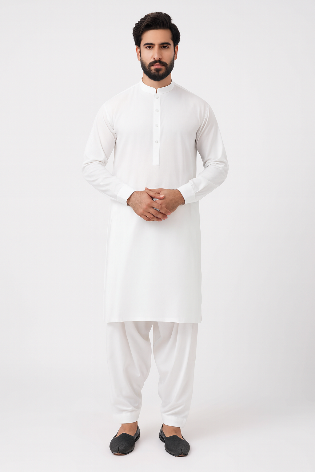 J. Men’s Unstitched Fabric (Wash & Wear)