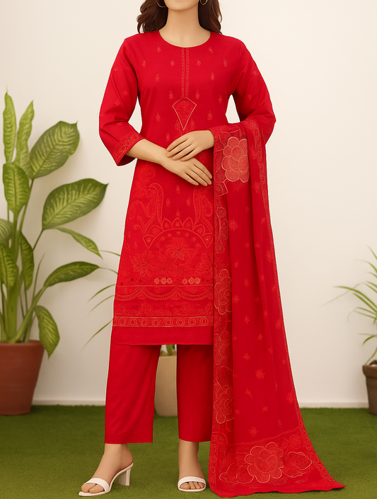 Kareena By Bareeza Izel Embroidered 3 Piece