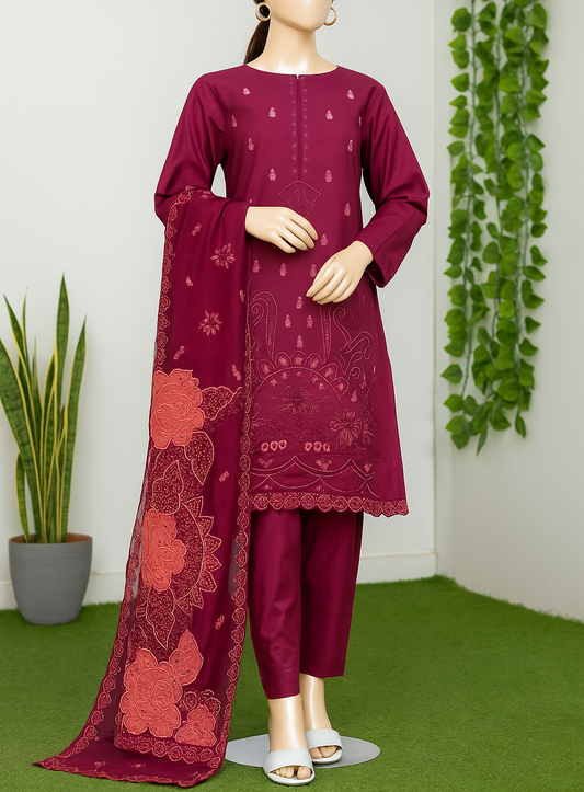 Kareena By Bareeza Izel Embroidered 3 Piece