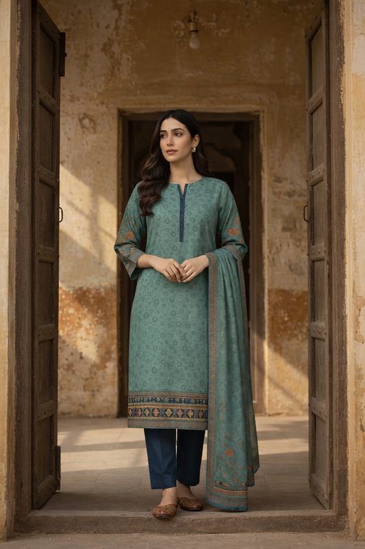 Sana Safinaz 2-Piece Lawn Suit (Shirt & Trouser)