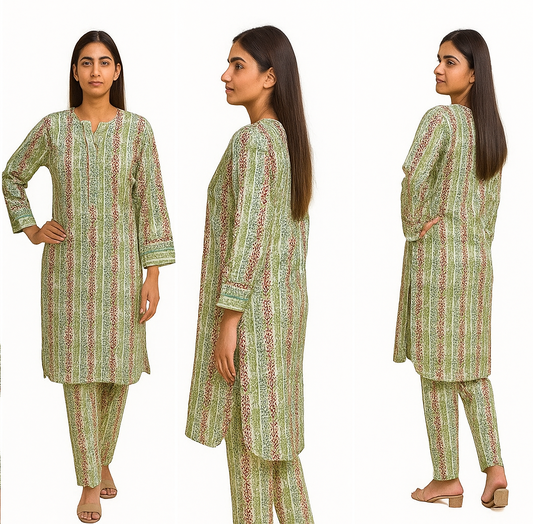 Sana Safinaz 2-Piece Lawn Suit (Shirt + Trouser)