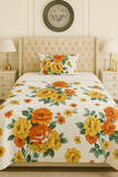 Single Bedsheet with Pillow Cover ( Export Quality )