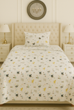 Single Bedsheet with Pillow Cover ( Export Quality )