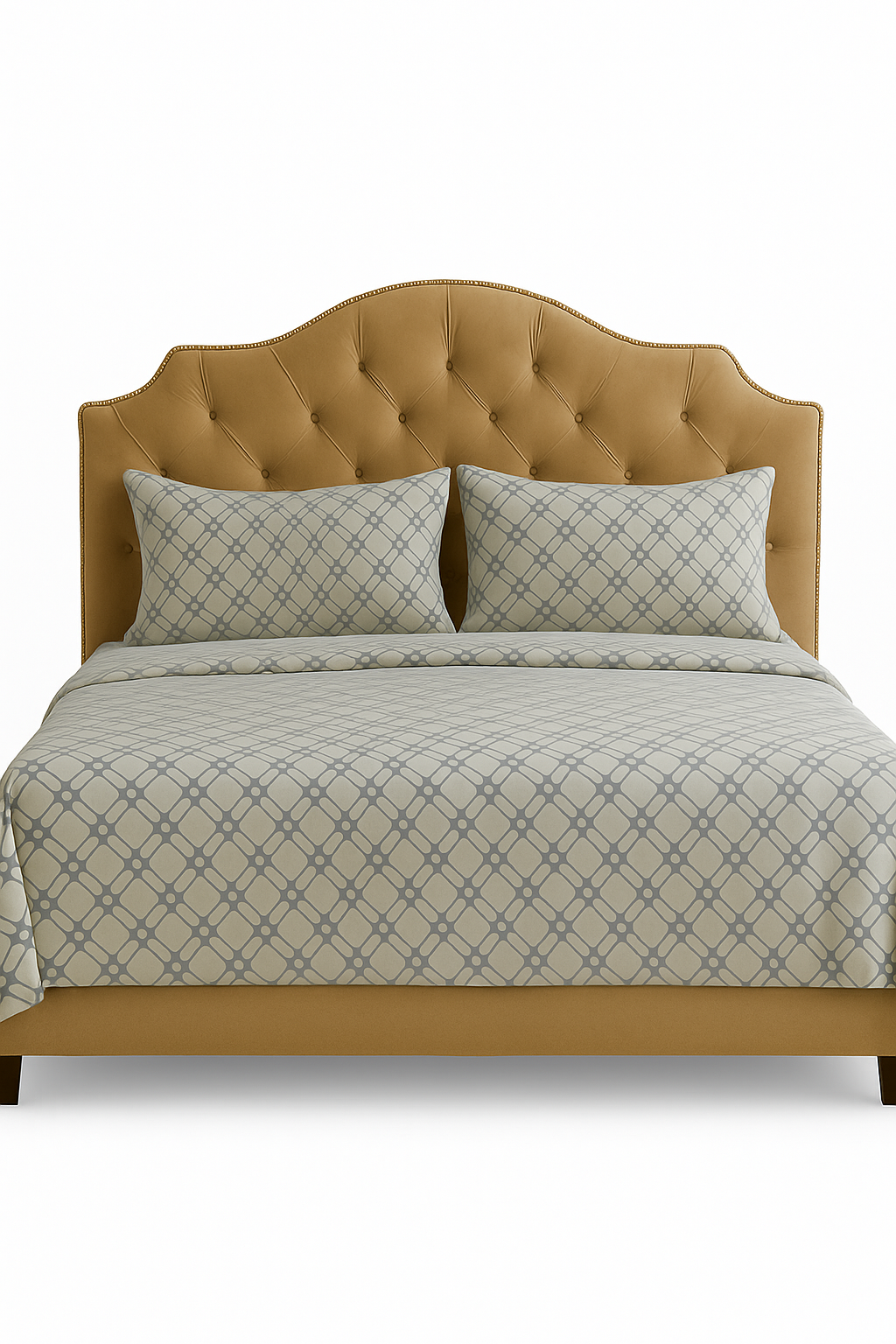 3-Piece Luxury Bed Sheet Set – Elastic Fitted | Printed Flanelle By Henri Coveri