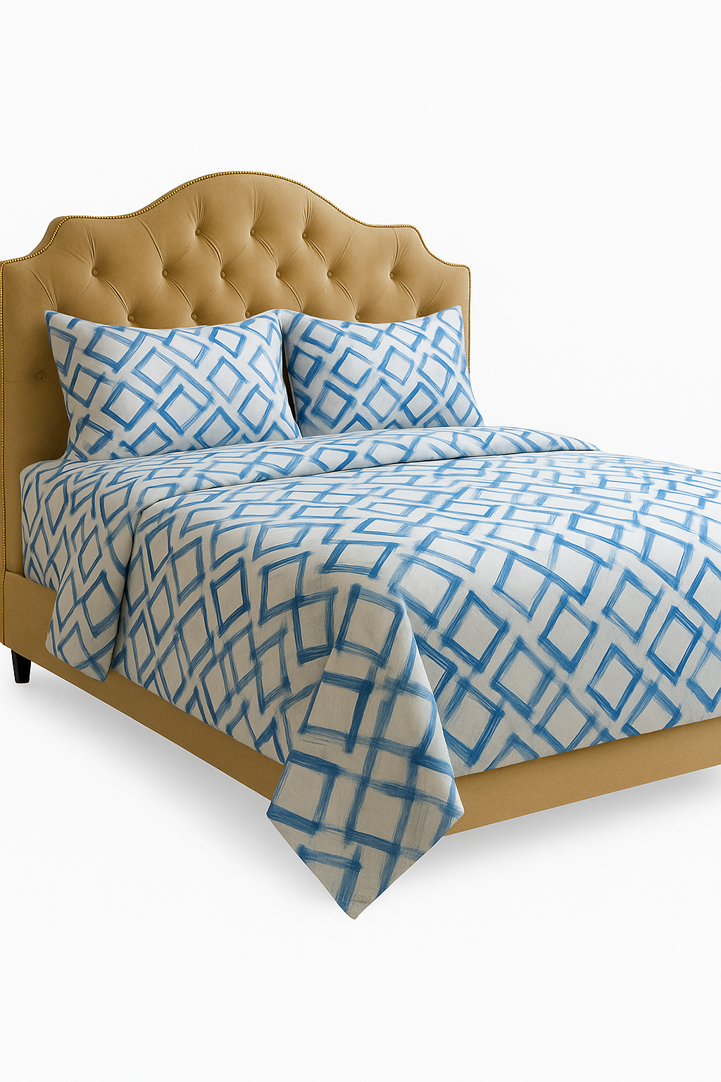 3-Piece Luxury Bed Sheet Set – Elastic Fitted | Printed Flanelle By Henri Coveri