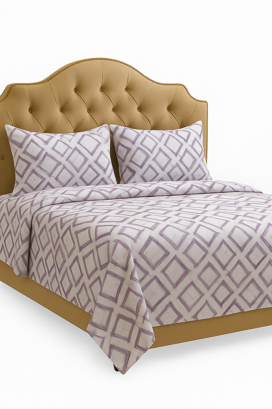 3-Piece Luxury Bed Sheet Set – Elastic Fitted | Printed Flanelle By Henri Coveri