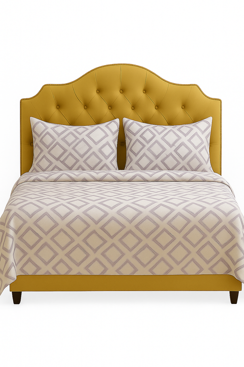 3-Piece Luxury Bed Sheet Set – Elastic Fitted | Printed Flanelle By Henri Coveri