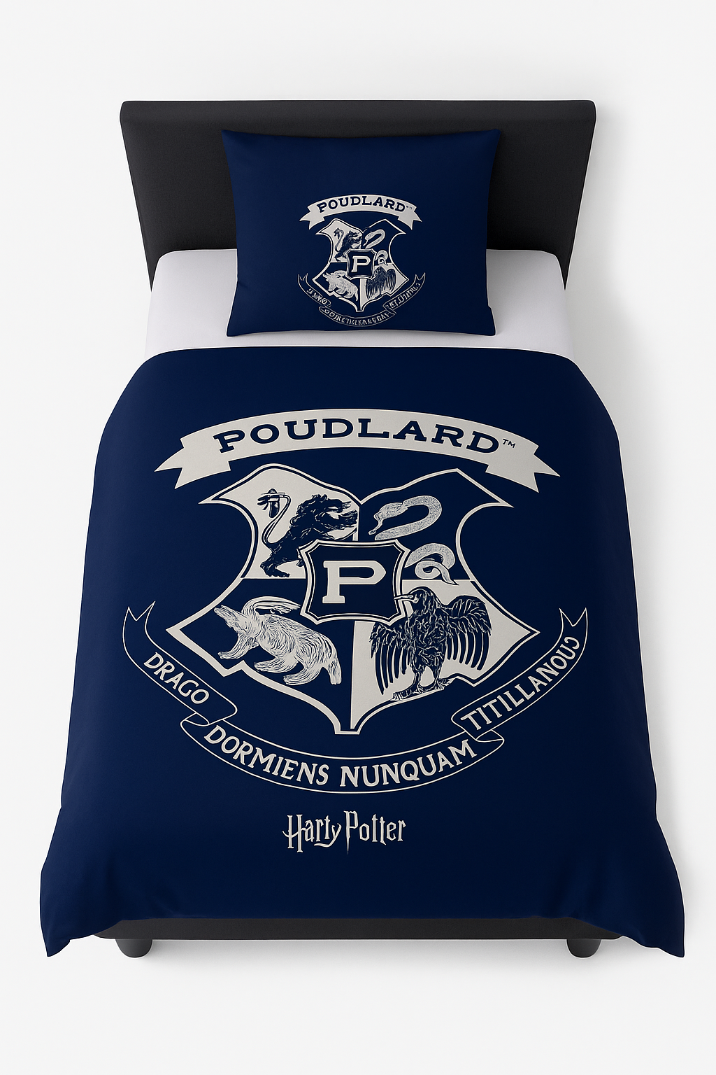 Harry Potter Duvet Cover - Preppy Design-Cotton
