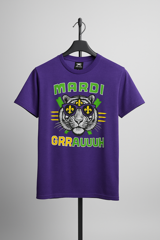 Mardi Short-sleeved PURPLE T-shirt for Boys