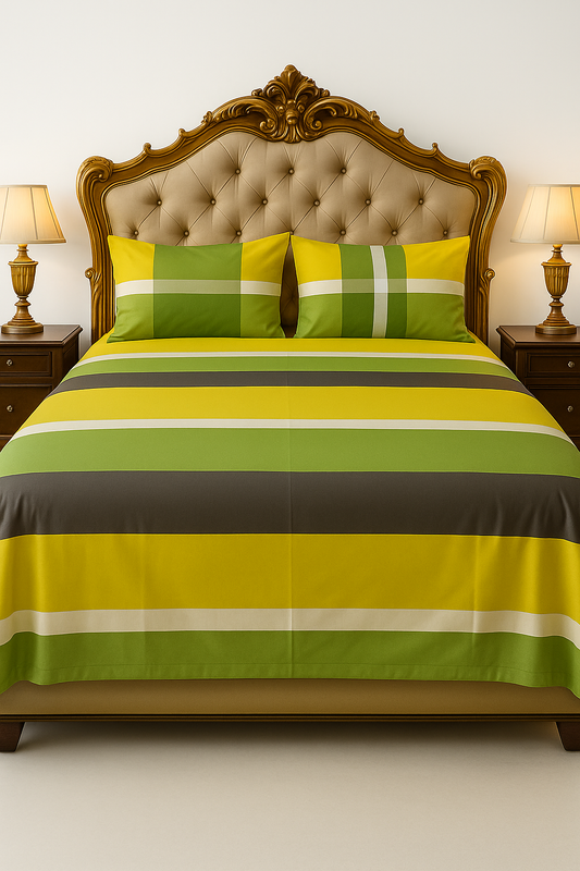3-Piece King Size Bed Sheet Set