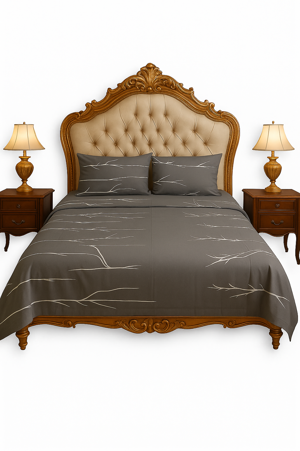 3-Piece King Size Bed Sheet Set