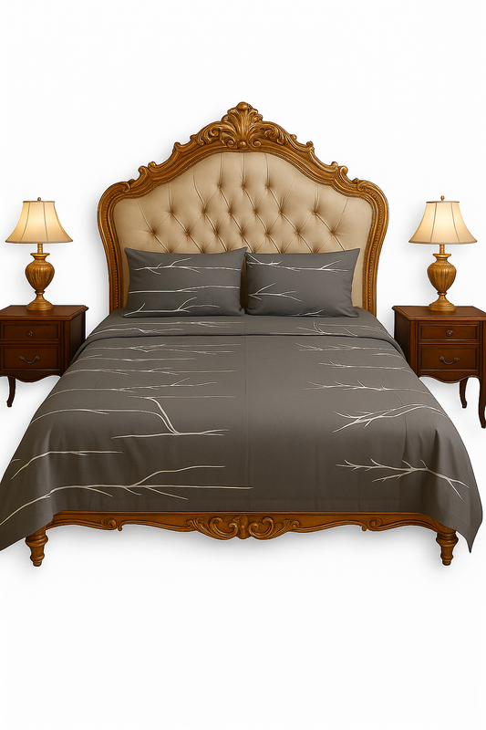 3-Piece King Size Bed Sheet Set