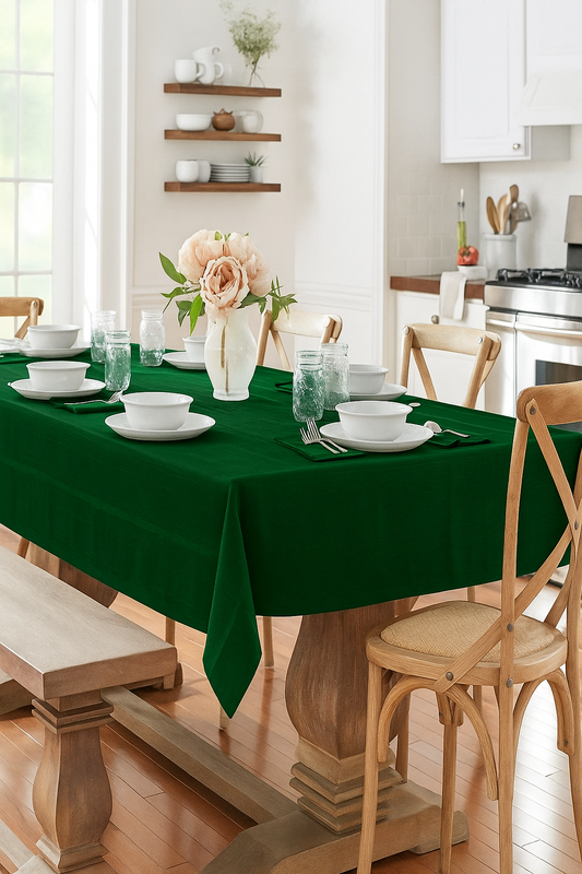 Jacquard Table Cover by Etly Klarborg