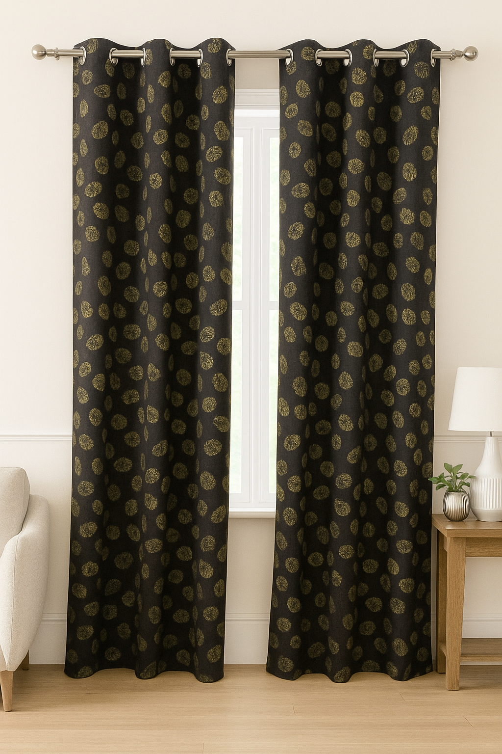 CURTAIN 10 RINGS HIGH & EXPORT QUALITY