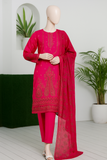 Mishal By SB - Unstitched 3-Piece Heavy Embroidery