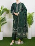 Hasena – Breeza Izel | 3-piece embroidered unstitched suit