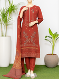 Areeba Eman – Unstitched 3PC Embroidered Lawn