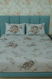 3-Piece Luxury Bed Sheet Set – Elastic Fitted | Printed Flanelle By Henri Coveri