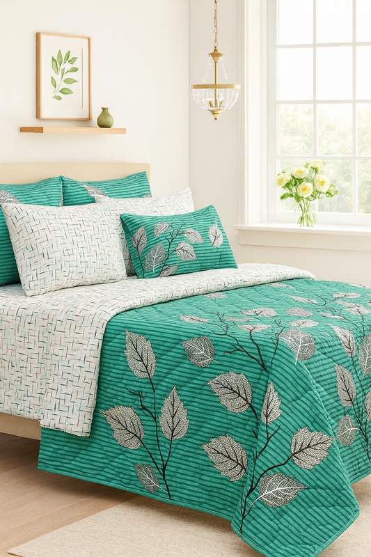 WINTER COMFORTER SET 6 PIECES (COMFORTER 200 GSM)