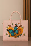 Butterfly Canvas Handbag