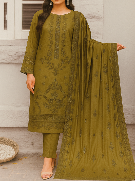 Gul Nawab By Bareeza Fashion Embroidered Unstitched 3 Piece Suit