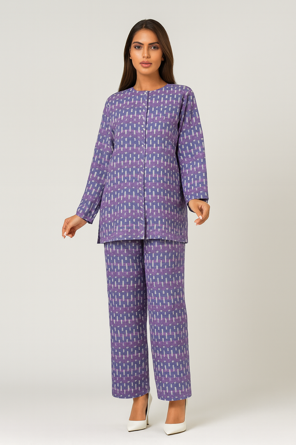 Saya 2 Pc Khaddar (Shirt/ Trouser)