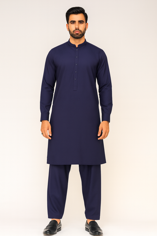 Al Karam Men’s Unstitched Wash & Wear Suit
