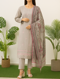 Mix Brand Embroidery Unstitched 3-Piece Suit