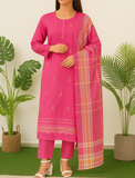 Mix Brand Embroidery Unstitched 3-Piece Suit