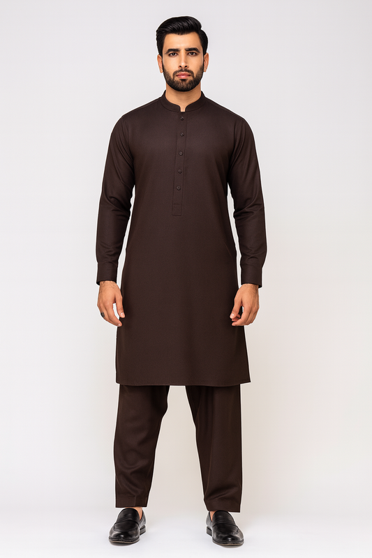 Al Karam Men’s Unstitched Wash & Wear Suit