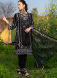 Rang-e-Falak by Saimb - Stitched Embroidered 3PC Crinkle Chiffon