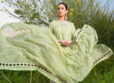 Rang-e-Falak by Saimb - Stitched Embroidered 3PC Crinkle Chiffon