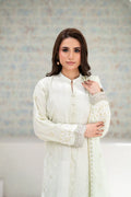 Zunaira Zamal-3PC-Embroidery Unstitch Lawn (Light Green)