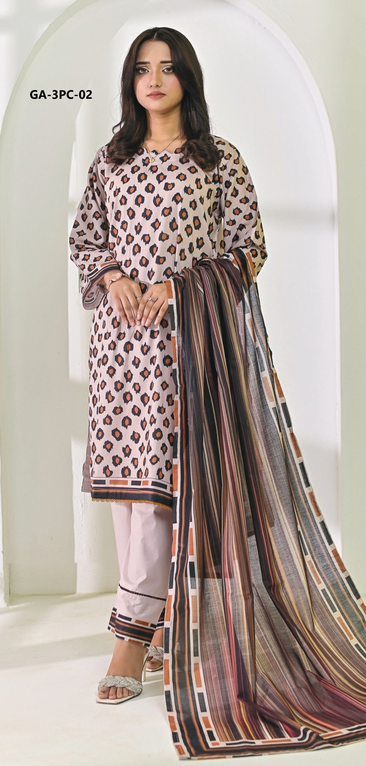 GULAHMED - Unstitch Printed 3pc Lawn