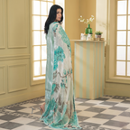 Dhagakari By Johra 3PC- Unstitch Embroidered Suit (Light-green)