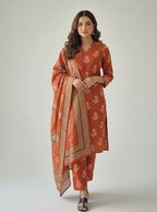 Nishat Doriya Lawn – 3 Piece Stitched