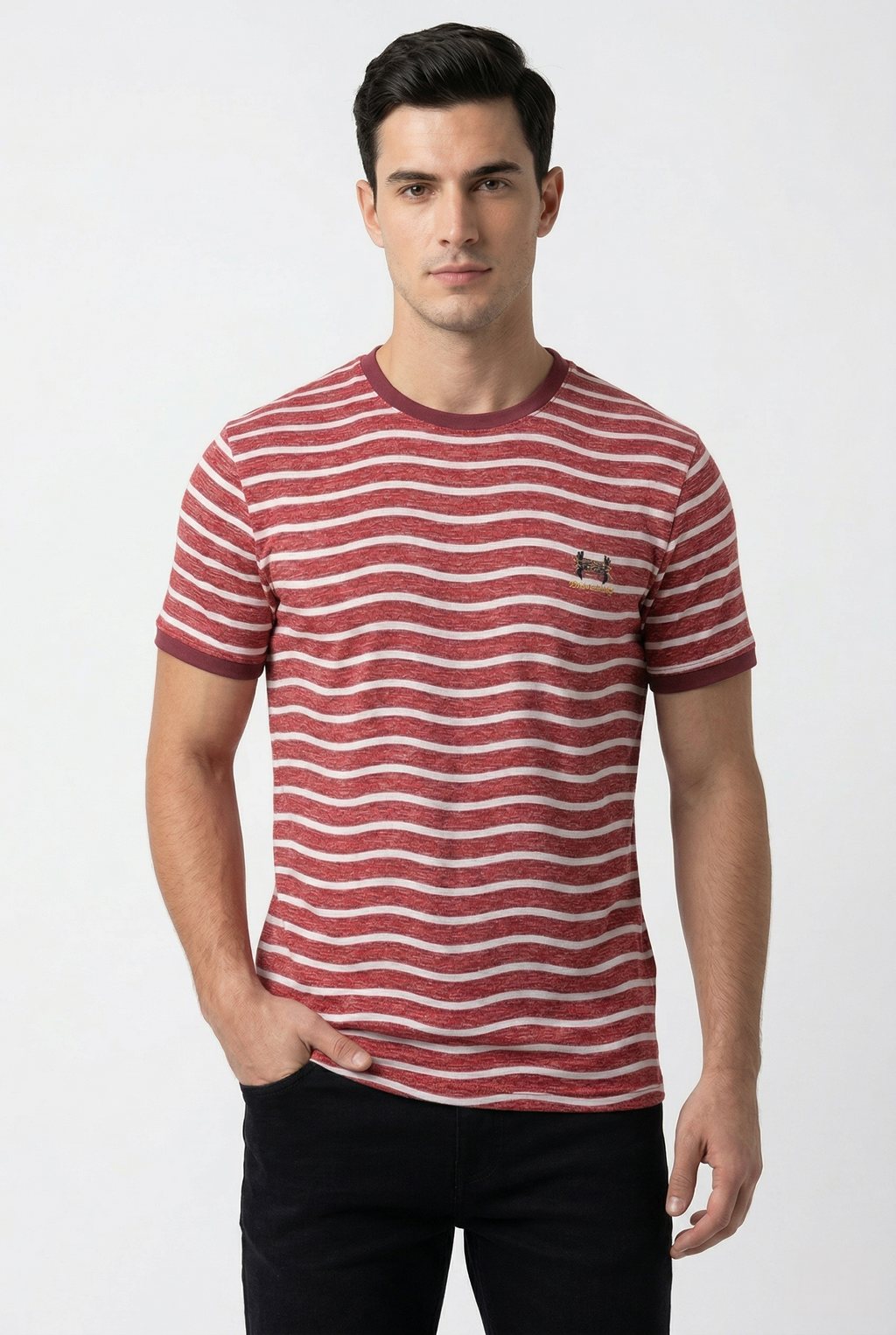 Scuth By Under Armour T-shirt (Red & White)