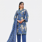 Sana Safinaz 3PC Unstitched Lawn Suit – Premium Printed Summer Collection