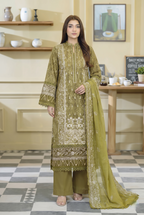 Lala Zar By Johra Unstitch Embroidered-3PC-Lawn-Pista
