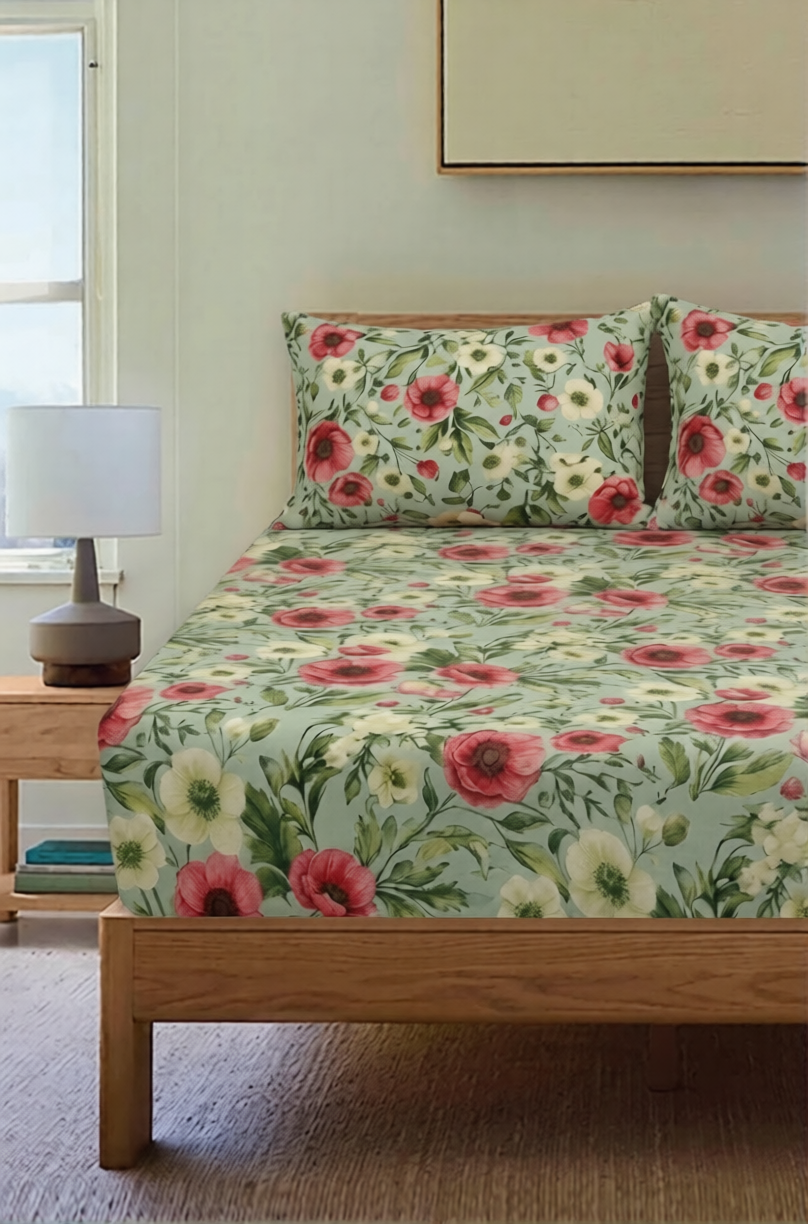 Classic Bed Bundle (6-Piece) Summer Green