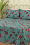 Classic Bed Bundle (6-Piece) Dark blue-green