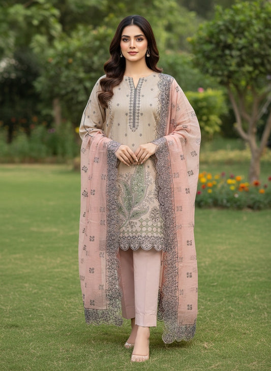 Komal – Breeza Izel | 3-piece embroidered unstitched suit