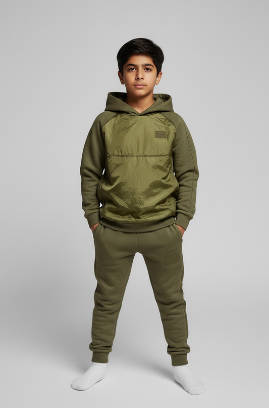 Boys Stylish Hoodie & Trouser Set (10 to 16 Years)