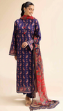 Nishat 2 Piece Lawn – Unstitched Shirt & Dupatta